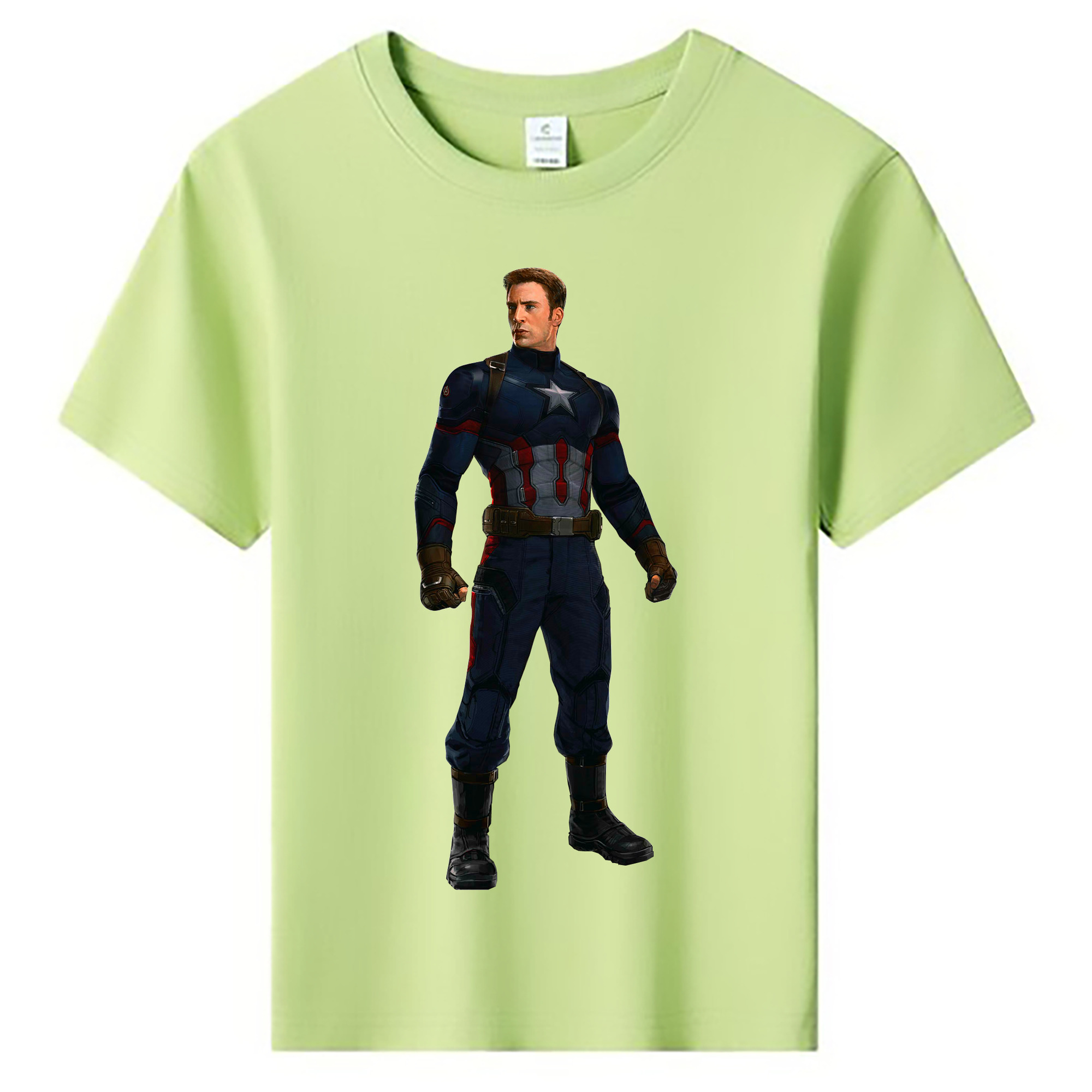 （画像用） アベンジャーズ The Avengers 綿100％キッズTシャツ（フロントプリント）